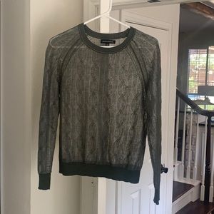 Banana Republic Sheer Sweater/Top